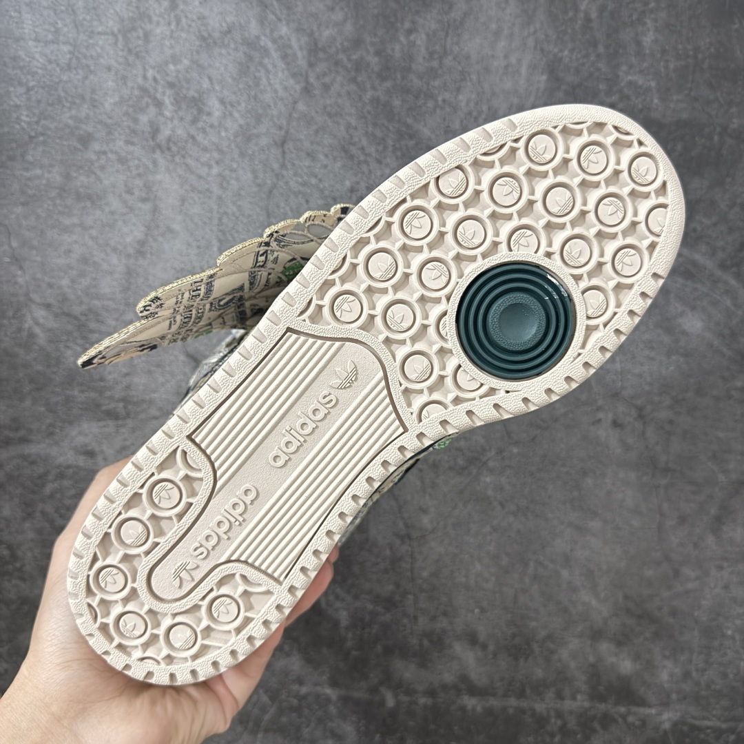 Adidas JS Forum MONEY LO 三叶草高帮 经典魔术贴复古板鞋 男女潮流头层皮休闲鞋 原盒原标 原楦原 Adidas JS Forum MONEY LO 三叶草高帮 经典魔术贴复古板鞋 男女潮流头层皮休闲鞋 原盒原标 原楦原