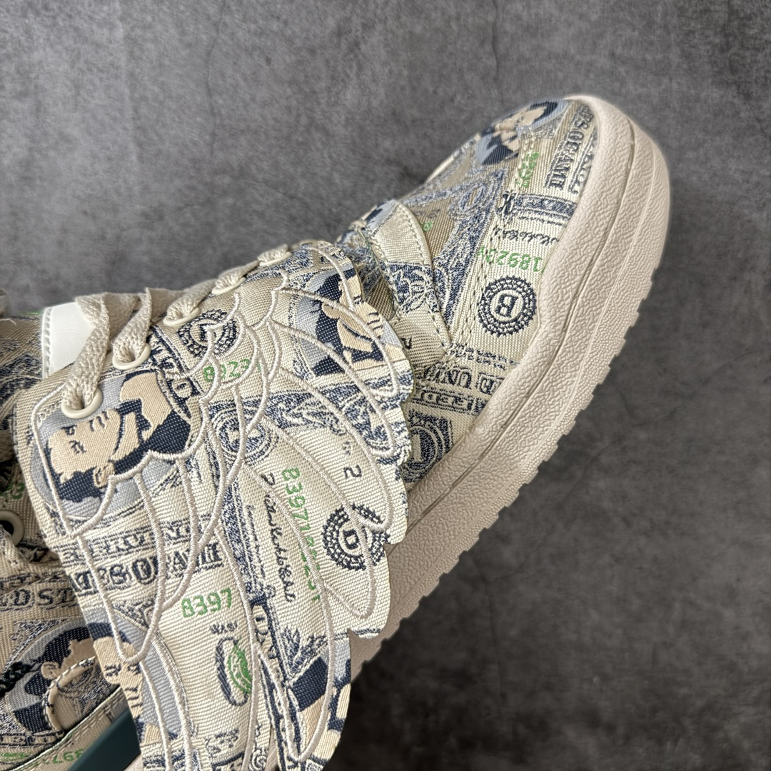 Adidas JS Forum MONEY LO 三叶草高帮 经典魔术贴复古板鞋 男女潮流头层皮休闲鞋 原盒原标 原楦原 Adidas JS Forum MONEY LO 三叶草高帮 经典魔术贴复古板鞋 男女潮流头层皮休闲鞋 原盒原标 原楦原