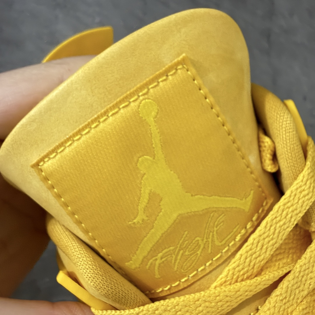 Air Jordan 4 Retro AJ4 乔4黄砖 HF4340-008 全新升级改良 顶级原厂麂皮绒感到位 原鞋原