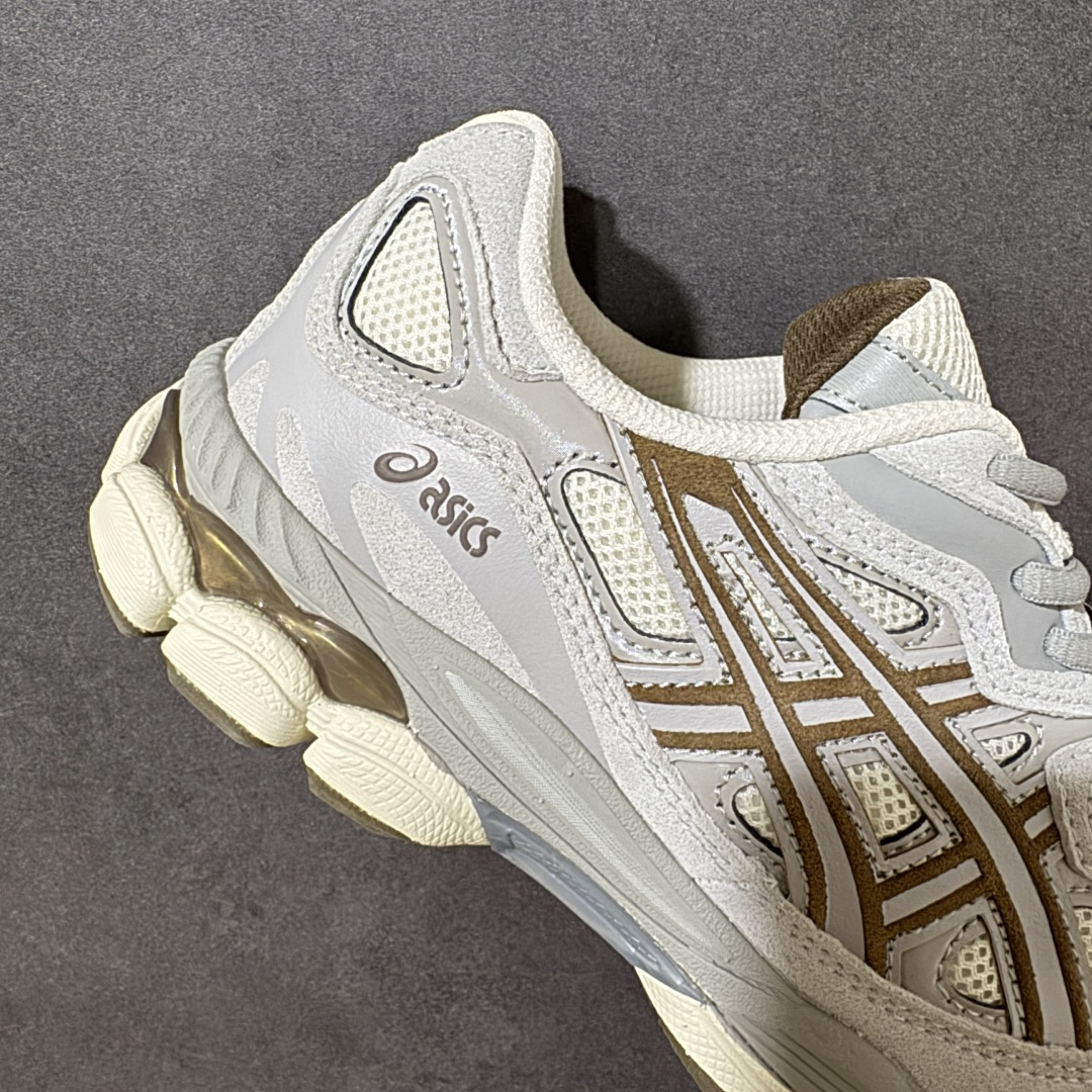 图片[7]-【公司级】Asics Gel-NYC G亚瑟士运动休闲透气专业跑鞋 1203A383-114  #鞋面采用反绒皮与网布拼接 透气舒适兼具休闲时尚 结合简明的配色 展现品牌的传承及引领复古流行的主题 虎爪造型的LOGO  #鞋身稳定包裹系统 支撑鞋身 经典宽大鞋型配备防偏移设计提升包裹性 穿着舒适鞋面透气孔设计 提供透气性  尺码：36 37 37.5 38 39 39.5 40 40.5 41.5 42 42.5 43.5 44 45 46-选品中心