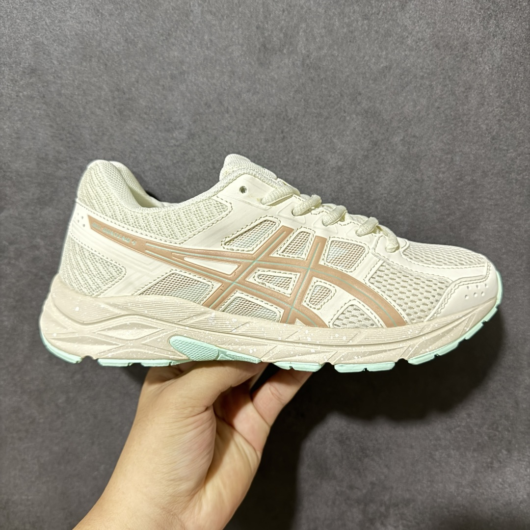 【公司级】Asics Gel-Contend 4 亚瑟士 舒适百搭耐磨支撑透气 低帮跑步鞋 货号：T8D9Q-106 尺码： 36 37 37.5 38 39 39.5 40.5 41.5 42 42.5 43.5 44 45-选品中心