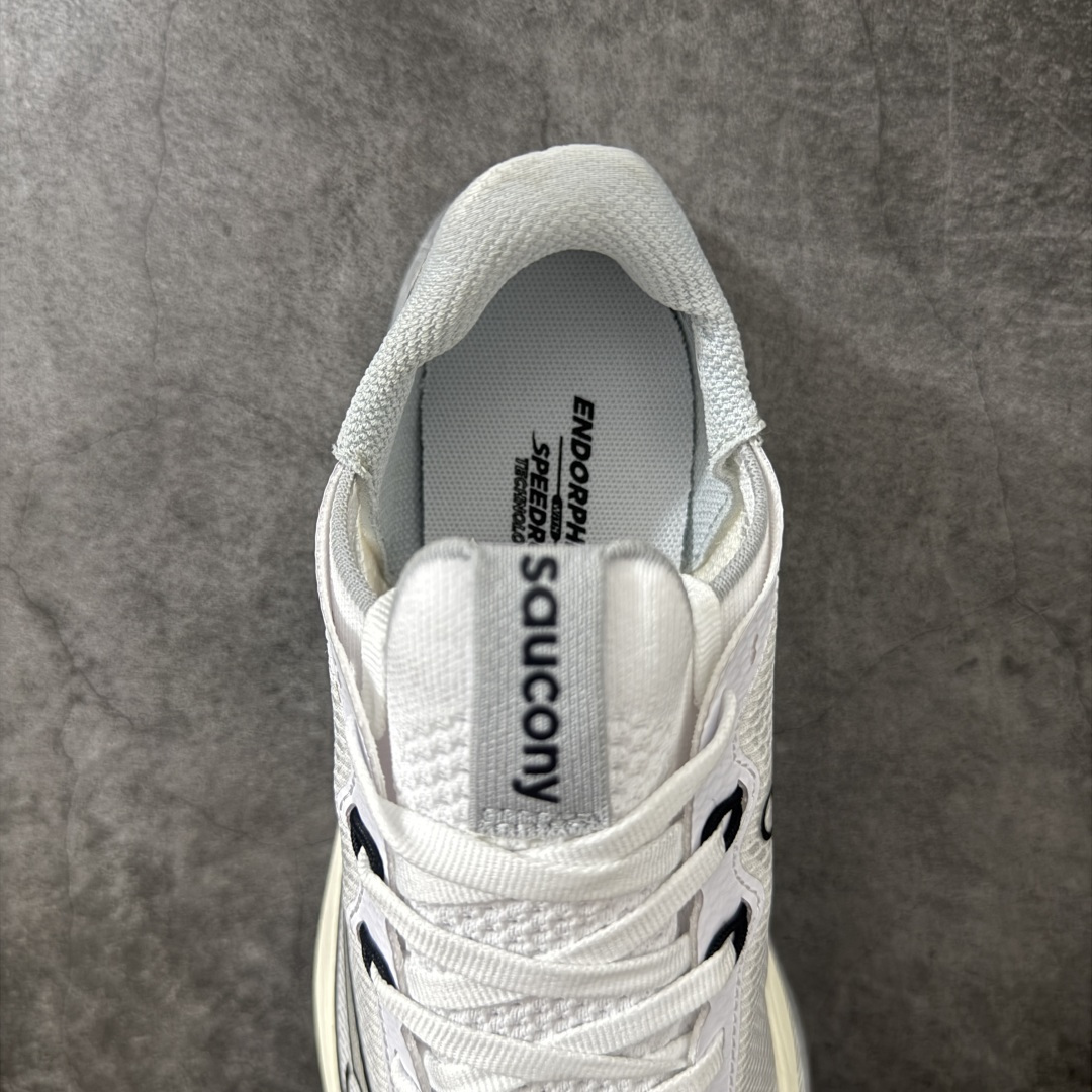 图片[8]-【纯原版】Saucony ENDORPHIN Pro 5 啡鹏 5 尼龙板 百搭舒适 低帮 马拉松训练竞速跑步鞋 索康尼推出的跑鞋是一款外观激进但脚感舒适的跑鞋 采用了全新的中底设计和鞋面工程 保留了软弹脚感和稳定支撑 适合进阶跑者和喜欢软弹脚感的跑者选择 尺码：40-45带半码-选品中心