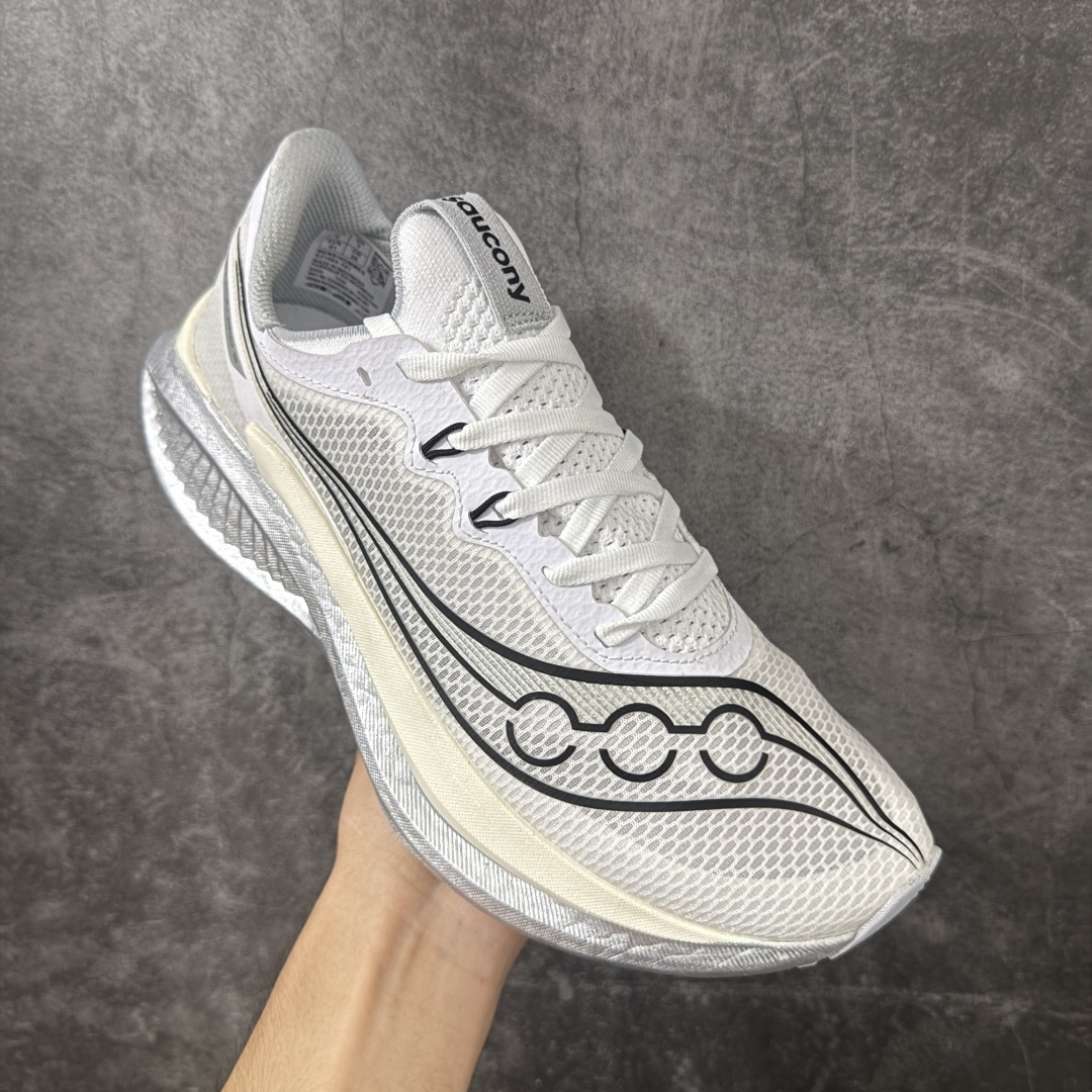 图片[3]-【纯原版】Saucony ENDORPHIN Pro 5 啡鹏 5 尼龙板 百搭舒适 低帮 马拉松训练竞速跑步鞋 索康尼推出的跑鞋是一款外观激进但脚感舒适的跑鞋 采用了全新的中底设计和鞋面工程 保留了软弹脚感和稳定支撑 适合进阶跑者和喜欢软弹脚感的跑者选择 尺码：40-45带半码-选品中心