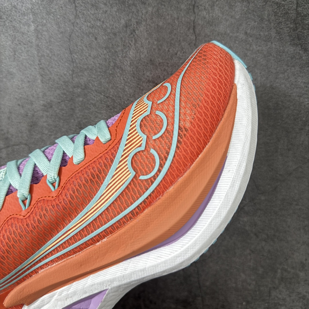 图片[6]-【纯原版】Saucony ENDORPHIN Pro 5 啡鹏 5 尼龙板 百搭舒适 低帮 马拉松训练竞速跑步鞋 索康尼推出的跑鞋是一款外观激进但脚感舒适的跑鞋 采用了全新的中底设计和鞋面工程 保留了软弹脚感和稳定支撑 适合进阶跑者和喜欢软弹脚感的跑者选择 尺码：36-40带半码-选品中心