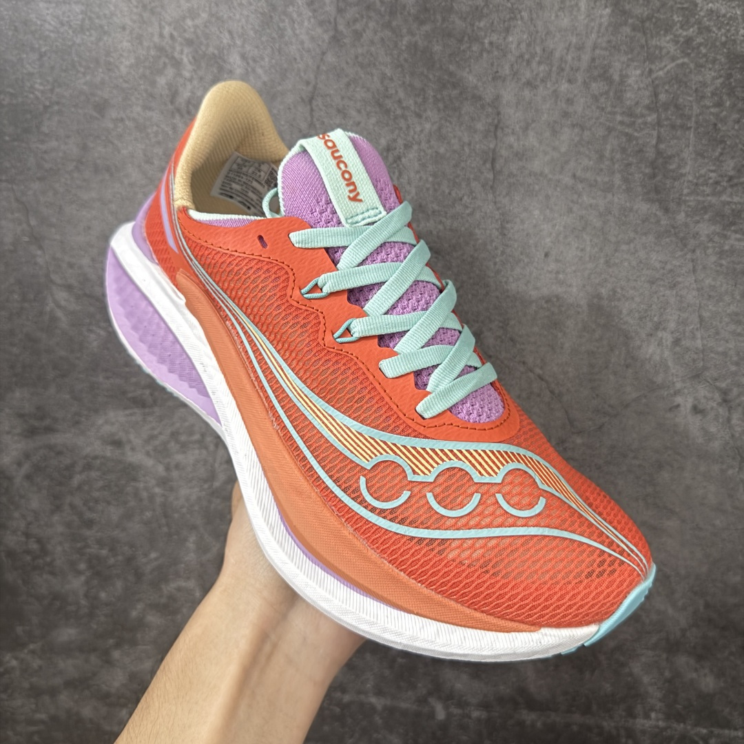 图片[3]-【纯原版】Saucony ENDORPHIN Pro 5 啡鹏 5 尼龙板 百搭舒适 低帮 马拉松训练竞速跑步鞋 索康尼推出的跑鞋是一款外观激进但脚感舒适的跑鞋 采用了全新的中底设计和鞋面工程 保留了软弹脚感和稳定支撑 适合进阶跑者和喜欢软弹脚感的跑者选择 尺码：36-40带半码-选品中心