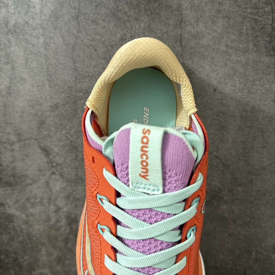 图片[8]-【纯原版】Saucony ENDORPHIN Pro 5 啡鹏 5 尼龙板 百搭舒适 低帮 马拉松训练竞速跑步鞋 索康尼推出的跑鞋是一款外观激进但脚感舒适的跑鞋 采用了全新的中底设计和鞋面工程 保留了软弹脚感和稳定支撑 适合进阶跑者和喜欢软弹脚感的跑者选择 尺码：36-40带半码-选品中心