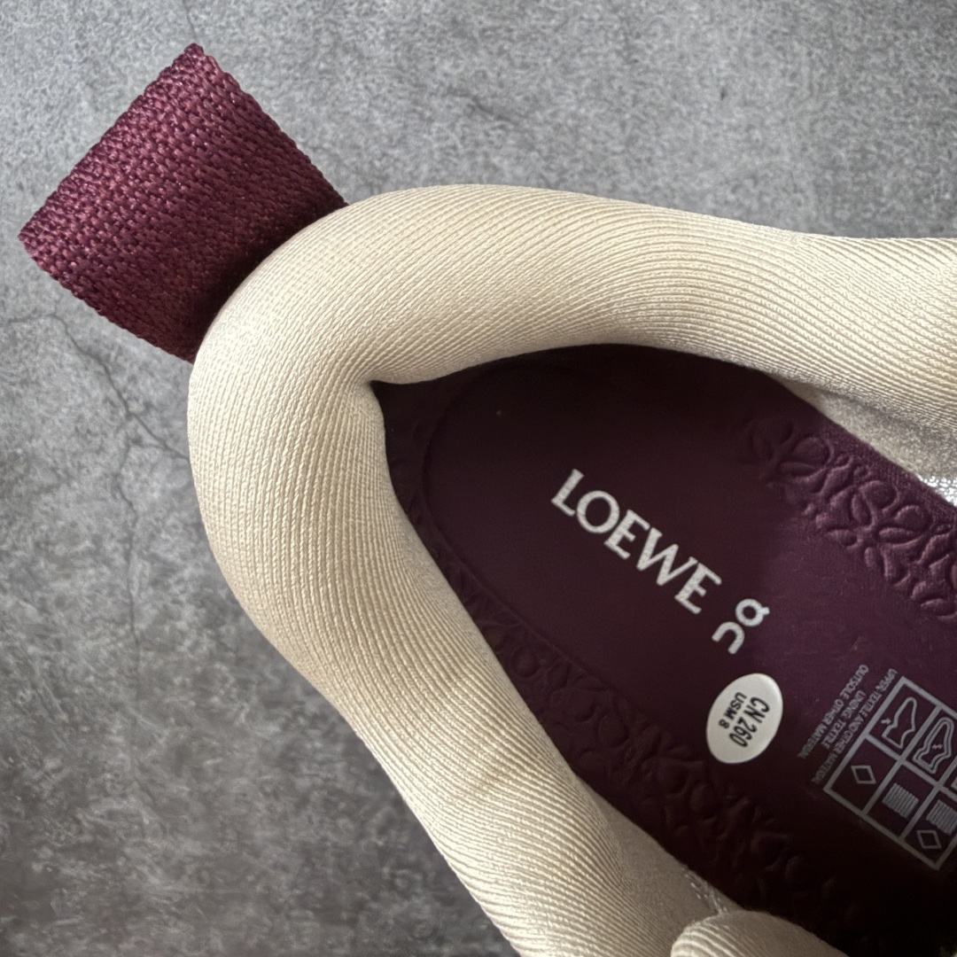 图片[8]-【莞产顶级】LOEWE罗意威 x ON昂跑 联名款 Cloudsolo系列 •原鞋一致橡胶底 原版高弹MD 加爆米花料 •正确后跟小蛮腰 •Logo立体有光泽度 •正确鞋头饱满立体 •鞋舌TPU立体高频 •正确鞋面网布多层厚实材料 •后跟织带高频立体 织带上浆加硬 •正确鞋带头滴胶柔软 •正确鞋垫前薄后厚有弹性（欧奈斯材料，非普通海玻璃） 尺码：36 36.5 37 37.5 38 38.5 39 40 40.5 41 42 42.5 43 44 44.5 45 46（真半码）-选品中心