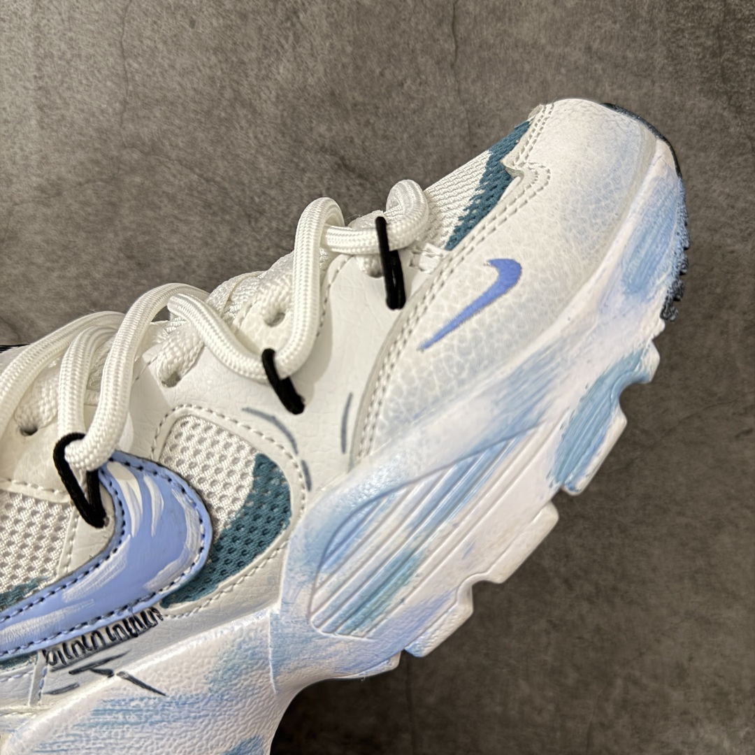 图片[6]-【手绘定制版】Nike Air Max Fusion 樱花天使 双层 少女心 复古经典 潮流时尚 舒适百搭 低帮跑步鞋 货号：CJ1671-100 尺码：36-40-选品中心