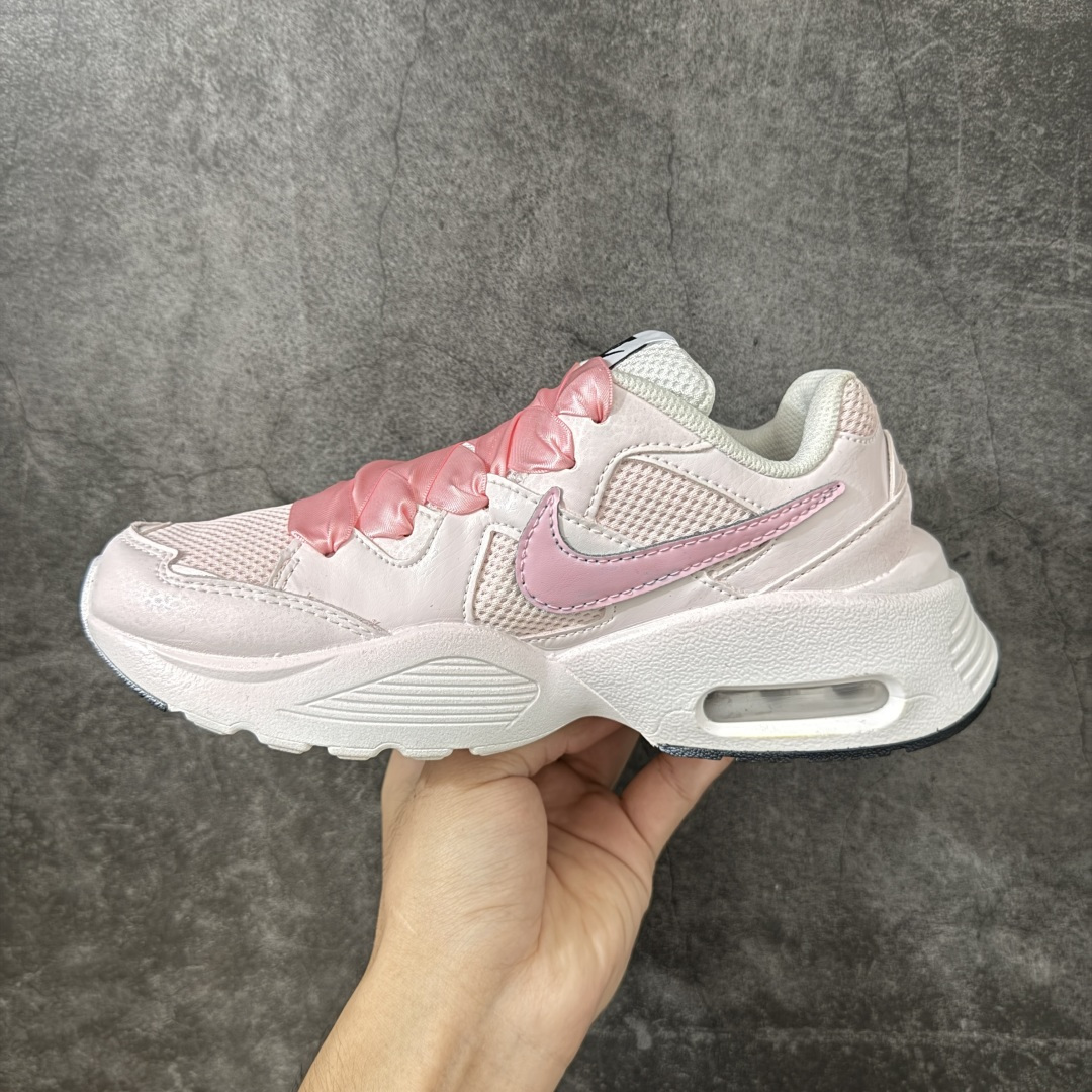 图片[2]-【手绘定制版】Nike Air Max Fusion 樱花天使 双层 少女心 复古经典 潮流时尚 舒适百搭 低帮跑步鞋 货号：415445-102 尺码：36-40-选品中心