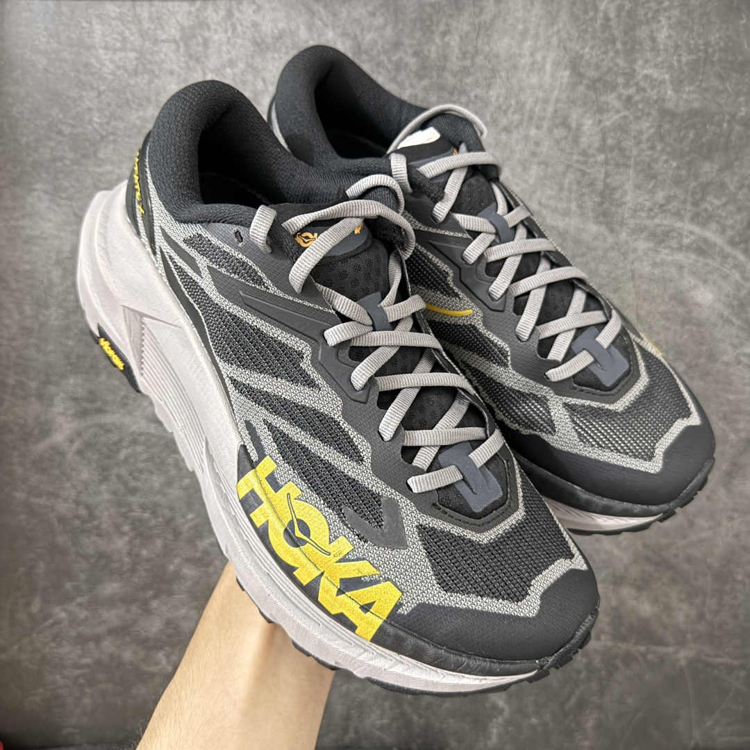 【纯原H版】HOKA ONE ONE Mafate X 时尚舒适 休闲跑步鞋 男女同款 玛法特 适百搭防滑耐磨低帮生活休闲鞋 知名纯原大厂出品 细节对版1比1 脚感同步原版 市场最高版本 HOKA ONE ONE是来自美国的跑步鞋知名品牌，创立于2009年，始终致力于为所有跑者提供更新、更好的跑步装备。相比常规跑鞋，HOKA ONE ONE特别研发使用性能独特的几何形跑鞋中底，此种鞋底更厚、更高、回弹性也更好，除了卓越的缓冲性能，它还能內各种阶段的跑者带来更具动感、更加稳定的跑步体验。HOKAONE ONE从设计之初就清楚意识到，要保证跑者步幅的均匀一致，双脚自然而然的运动至关重要。 尺码：36 36.5 37.5 38 38.5 39 40 40.5 41 42 42.5 43 44 44.5 45-选品中心