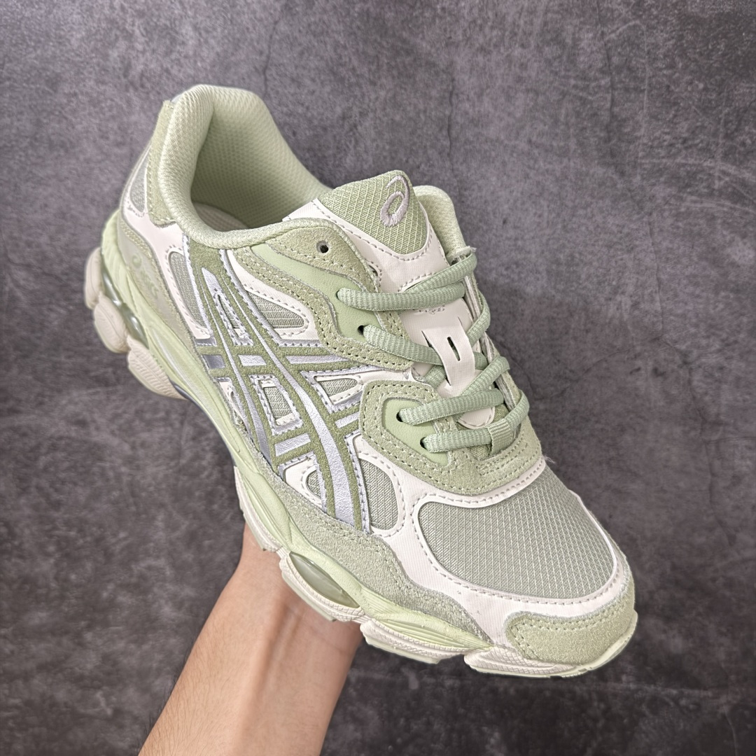 图片[3]-【纯原版】Asics Gel-NYC 亚瑟士 防滑耐磨 休闲运动鞋 采用双层提花网面设计 提高包裹性和透气性 后跟搭载稳定系统科技T-GEL提升整体支撑力和结构感 减少对身体带来的冲击负荷 创新中底至轻回弹 货号： 1203A739-301 尺码： 40-47带半码-选品中心