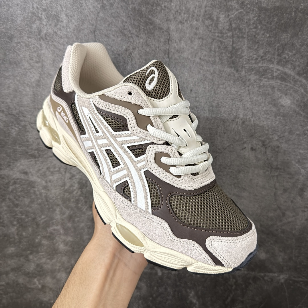 图片[3]-【纯原版】Asics Gel-NYC 亚瑟士 防滑耐磨 休闲运动鞋 采用双层提花网面设计 提高包裹性和透气性 后跟搭载稳定系统科技T-GEL提升整体支撑力和结构感 减少对身体带来的冲击负荷 创新中底至轻回弹 货号： 1203A634-200 尺码： 40-47带半码-选品中心