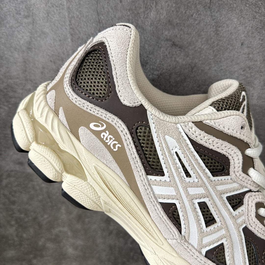 图片[7]-【纯原版】Asics Gel-NYC 亚瑟士 防滑耐磨 休闲运动鞋 采用双层提花网面设计 提高包裹性和透气性 后跟搭载稳定系统科技T-GEL提升整体支撑力和结构感 减少对身体带来的冲击负荷 创新中底至轻回弹 货号： 1203A634-200 尺码： 40-47带半码-选品中心