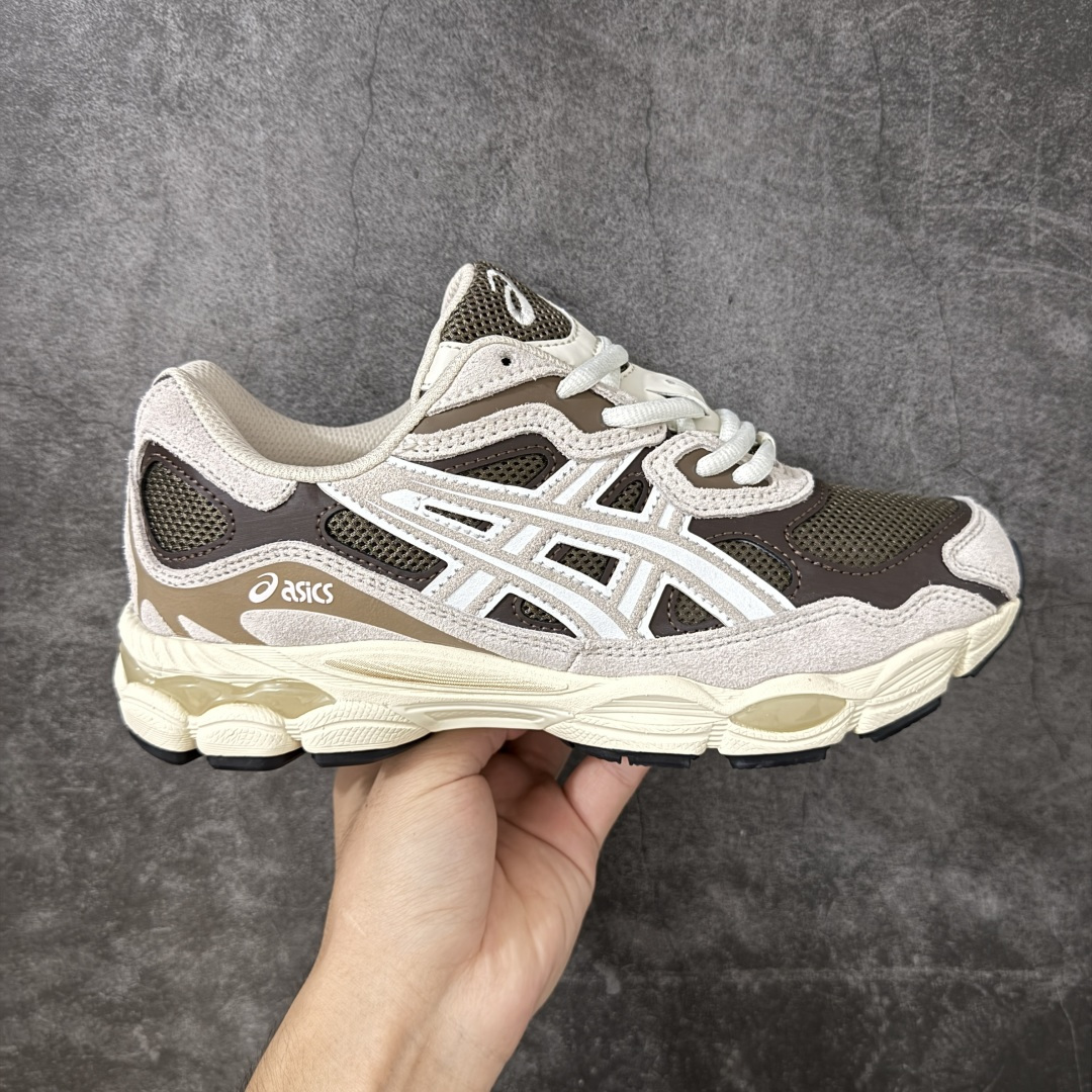 【纯原版】Asics Gel-NYC 亚瑟士 防滑耐磨 休闲运动鞋 采用双层提花网面设计 提高包裹性和透气性 后跟搭载稳定系统科技T-GEL提升整体支撑力和结构感 减少对身体带来的冲击负荷 创新中底至轻回弹 货号： 1203A634-200 尺码： 40-47带半码-选品中心