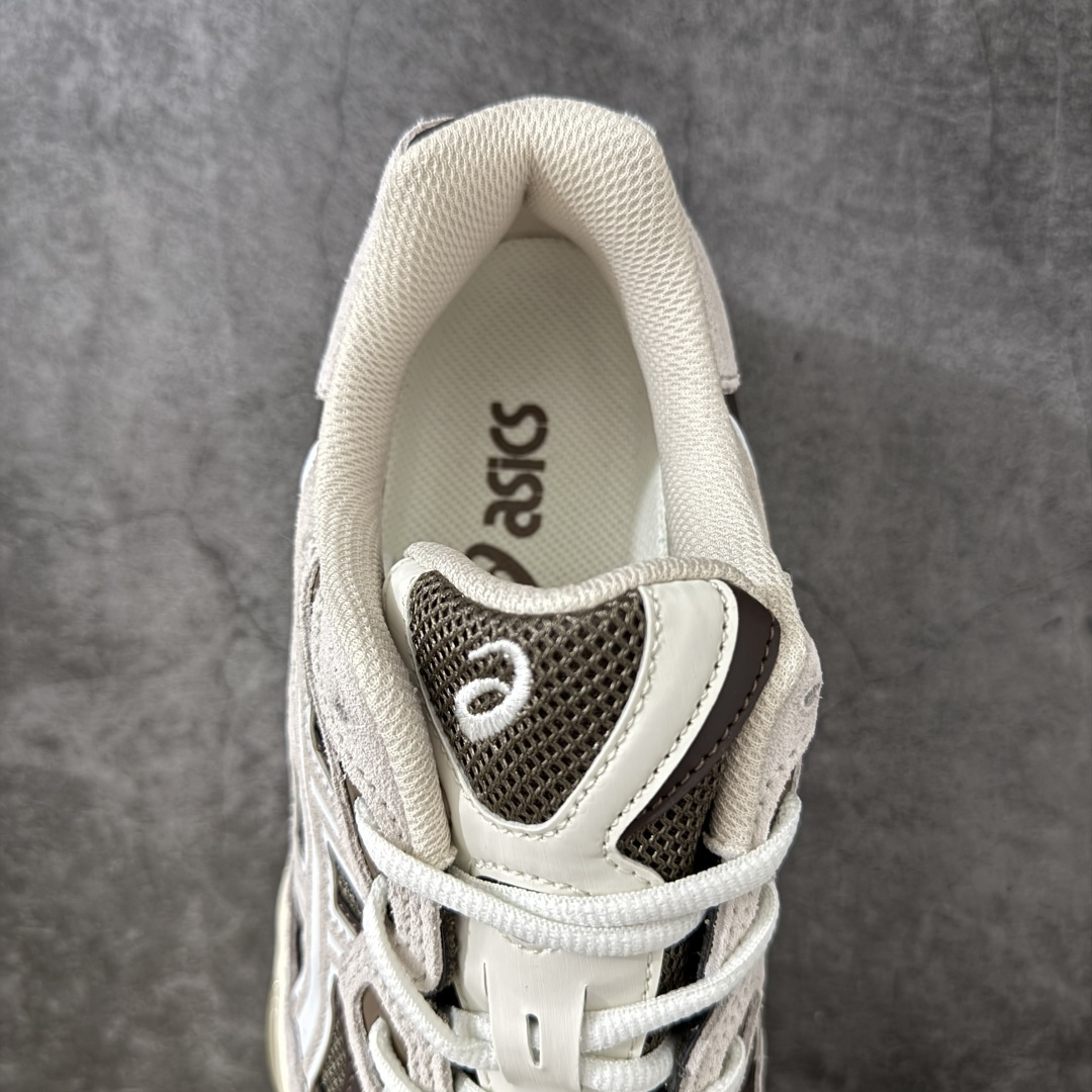 图片[8]-【纯原版】Asics Gel-NYC 亚瑟士 防滑耐磨 休闲运动鞋 采用双层提花网面设计 提高包裹性和透气性 后跟搭载稳定系统科技T-GEL提升整体支撑力和结构感 减少对身体带来的冲击负荷 创新中底至轻回弹 货号： 1203A634-200 尺码： 40-47带半码-选品中心