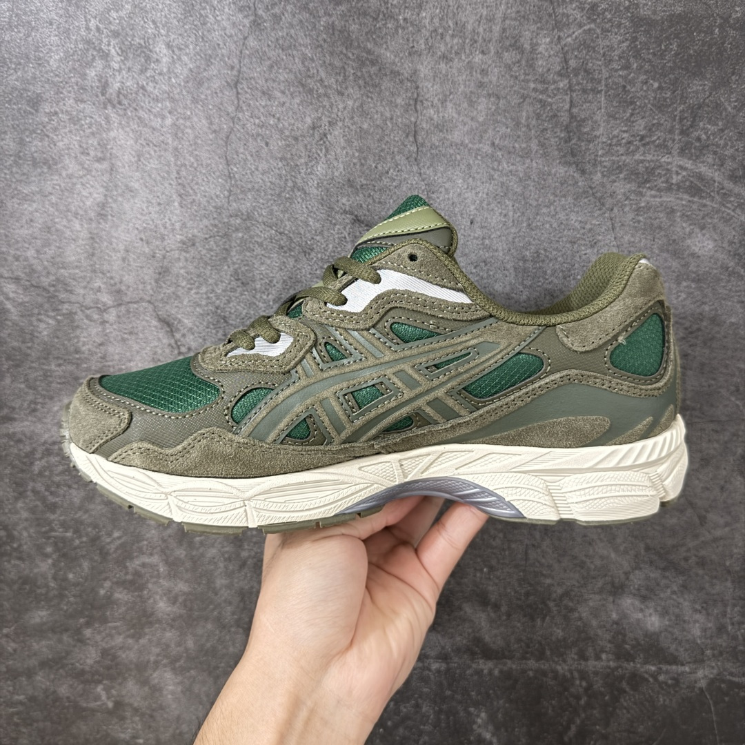 图片[2]-【纯原版】Asics Gel-NYC 亚瑟士 防滑耐磨 休闲运动鞋 采用双层提花网面设计 提高包裹性和透气性 后跟搭载稳定系统科技T-GEL提升整体支撑力和结构感 减少对身体带来的冲击负荷 创新中底至轻回弹 货号： 1203A739-300 尺码： 40-47带半码-选品中心