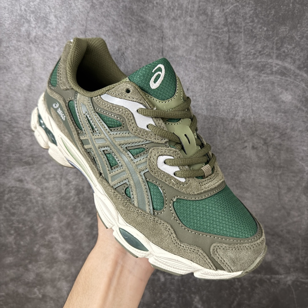 图片[3]-【纯原版】Asics Gel-NYC 亚瑟士 防滑耐磨 休闲运动鞋 采用双层提花网面设计 提高包裹性和透气性 后跟搭载稳定系统科技T-GEL提升整体支撑力和结构感 减少对身体带来的冲击负荷 创新中底至轻回弹 货号： 1203A739-300 尺码： 40-47带半码-选品中心