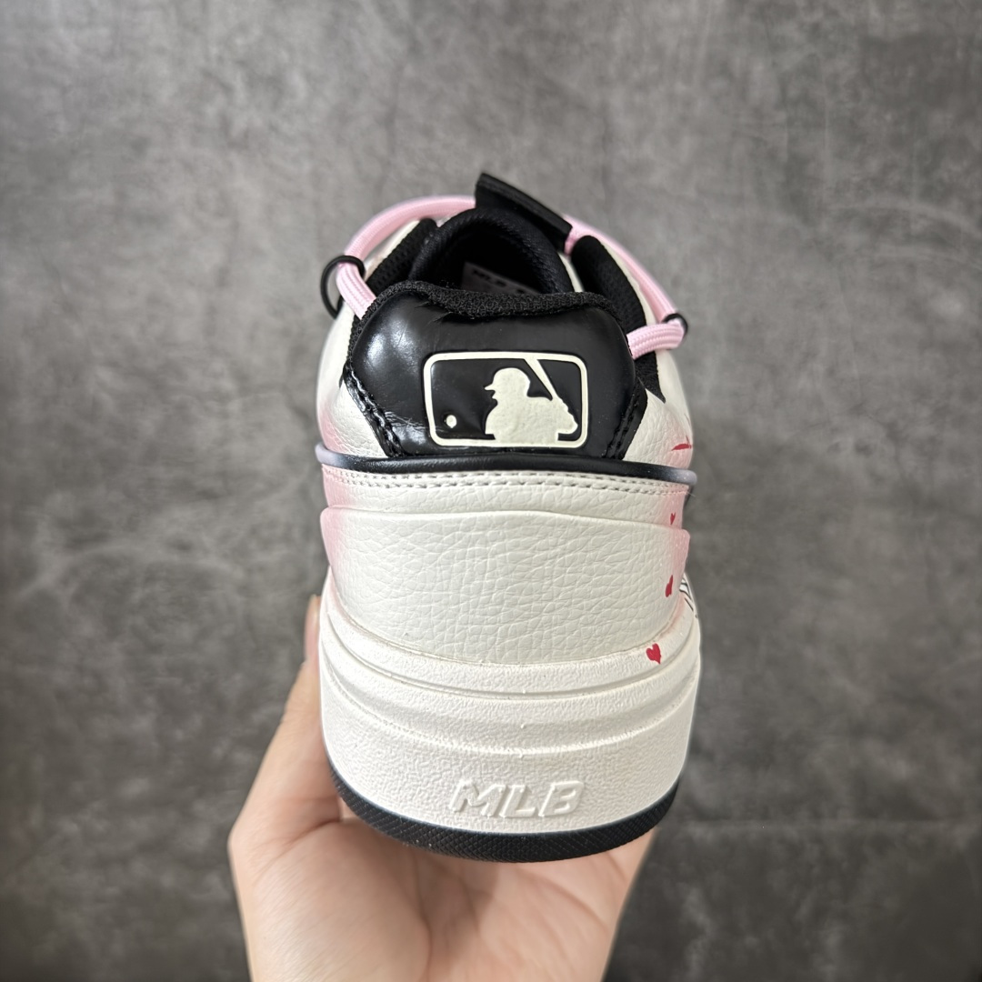 图片[4]-【手绘定制版】MLB NY 印花网红学长鞋 手工手绘涂鸦恶作剧 此款为人工手绘定制图案 原版基于MLB修改款 加以创意定制 完美品质做工 个性十足 原厂原档案数据开发 原盒雷射防伪标包装 尺码：35-45带半码-选品中心