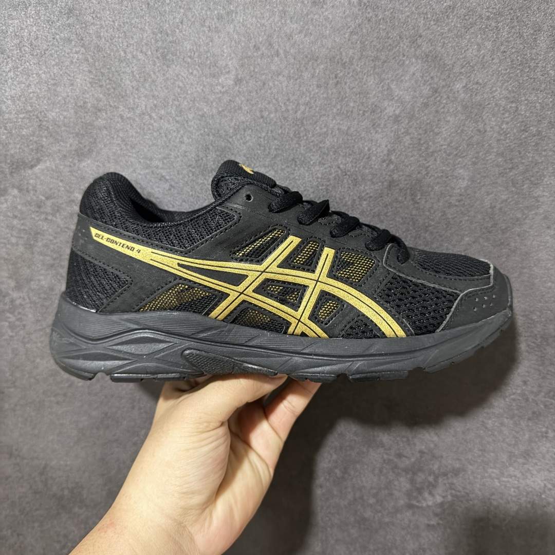 【公司级】Asics Gel-Contend 4 亚瑟士 舒适百搭耐磨支撑透气 低帮跑步鞋 货号：T8D4Q-017 尺码： 36 37 37.5 38 39 39.5 40.5 41.5 42 42.5 43.5 44 45-选品中心