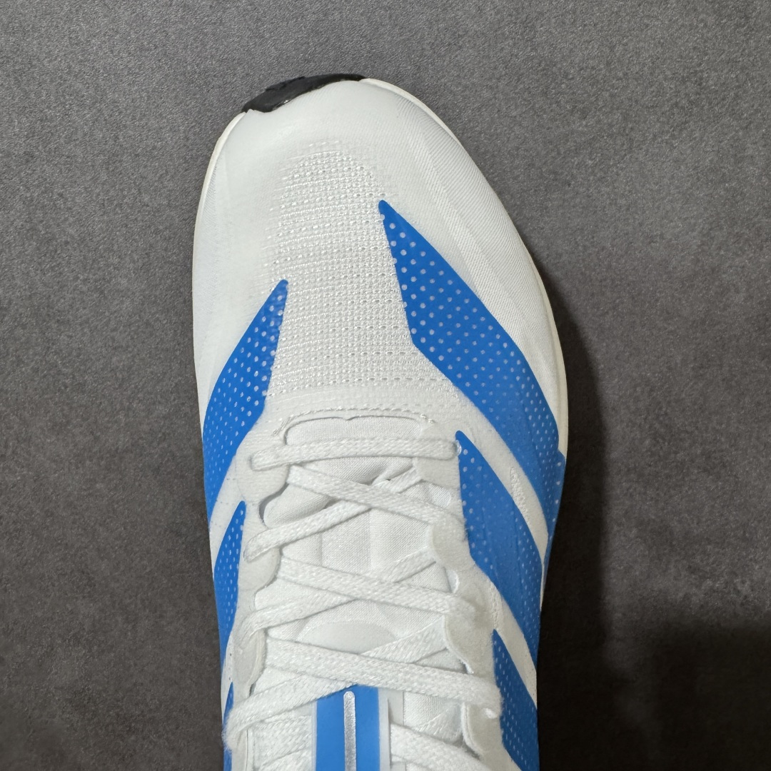 图片[5]-【TD版本】Adidas Adizero Evo SL 2 阿迪超轻透气缓震跑鞋 整体外观造型与adiZero Adios Pro EVO 1非常相似 中底配置方面搭载全掌Lightstrike Pro 鞋面采用透气网面示人 契合日常训练鞋的定位 更加耐用 外底给到了马牌橡胶 及上代竞速旗舰adidas Adizero Adios Pro 3区域分布 货号： BK2685 尺码：36-45-选品中心