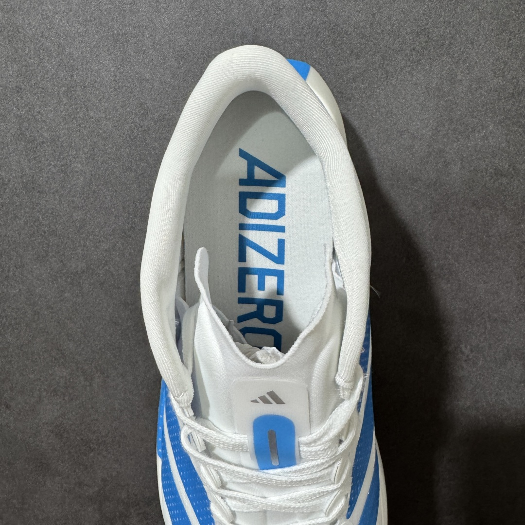 图片[6]-【TD版本】Adidas Adizero Evo SL 2 阿迪超轻透气缓震跑鞋 整体外观造型与adiZero Adios Pro EVO 1非常相似 中底配置方面搭载全掌Lightstrike Pro 鞋面采用透气网面示人 契合日常训练鞋的定位 更加耐用 外底给到了马牌橡胶 及上代竞速旗舰adidas Adizero Adios Pro 3区域分布 货号： BK2685 尺码：36-45-选品中心