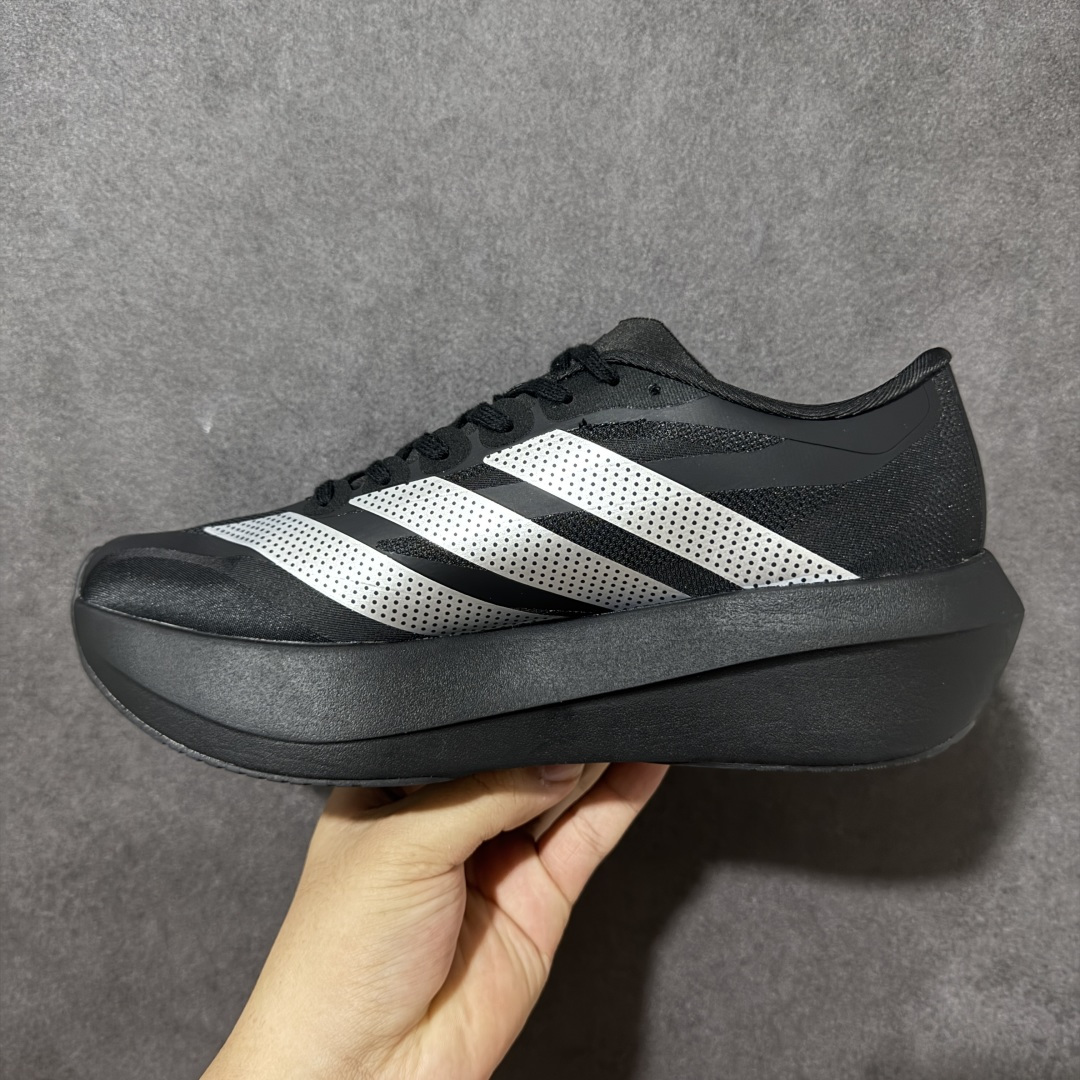 图片[2]-【TD版本】Adidas Adizero Evo SL 2 阿迪超轻透气缓震跑鞋 整体外观造型与adiZero Adios Pro EVO 1非常相似 中底配置方面搭载全掌Lightstrike Pro 鞋面采用透气网面示人 契合日常训练鞋的定位 更加耐用 外底给到了马牌橡胶 及上代竞速旗舰adidas Adizero Adios Pro 3区域分布 货号： KF2632 尺码：36-45-选品中心