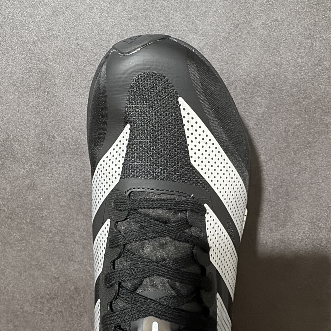图片[5]-【TD版本】Adidas Adizero Evo SL 2 阿迪超轻透气缓震跑鞋 整体外观造型与adiZero Adios Pro EVO 1非常相似 中底配置方面搭载全掌Lightstrike Pro 鞋面采用透气网面示人 契合日常训练鞋的定位 更加耐用 外底给到了马牌橡胶 及上代竞速旗舰adidas Adizero Adios Pro 3区域分布 货号： KF2632 尺码：36-45-选品中心
