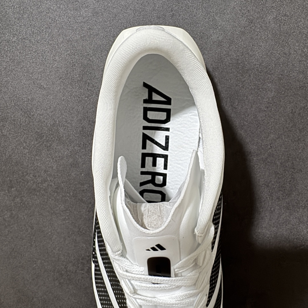 图片[6]-【TD版本】Adidas Adizero Evo SL 2 阿迪超轻透气缓震跑鞋 整体外观造型与adiZero Adios Pro EVO 1非常相似 中底配置方面搭载全掌Lightstrike Pro 鞋面采用透气网面示人 契合日常训练鞋的定位 更加耐用 外底给到了马牌橡胶 及上代竞速旗舰adidas Adizero Adios Pro 3区域分布 货号： DF6206 尺码：36-45-选品中心