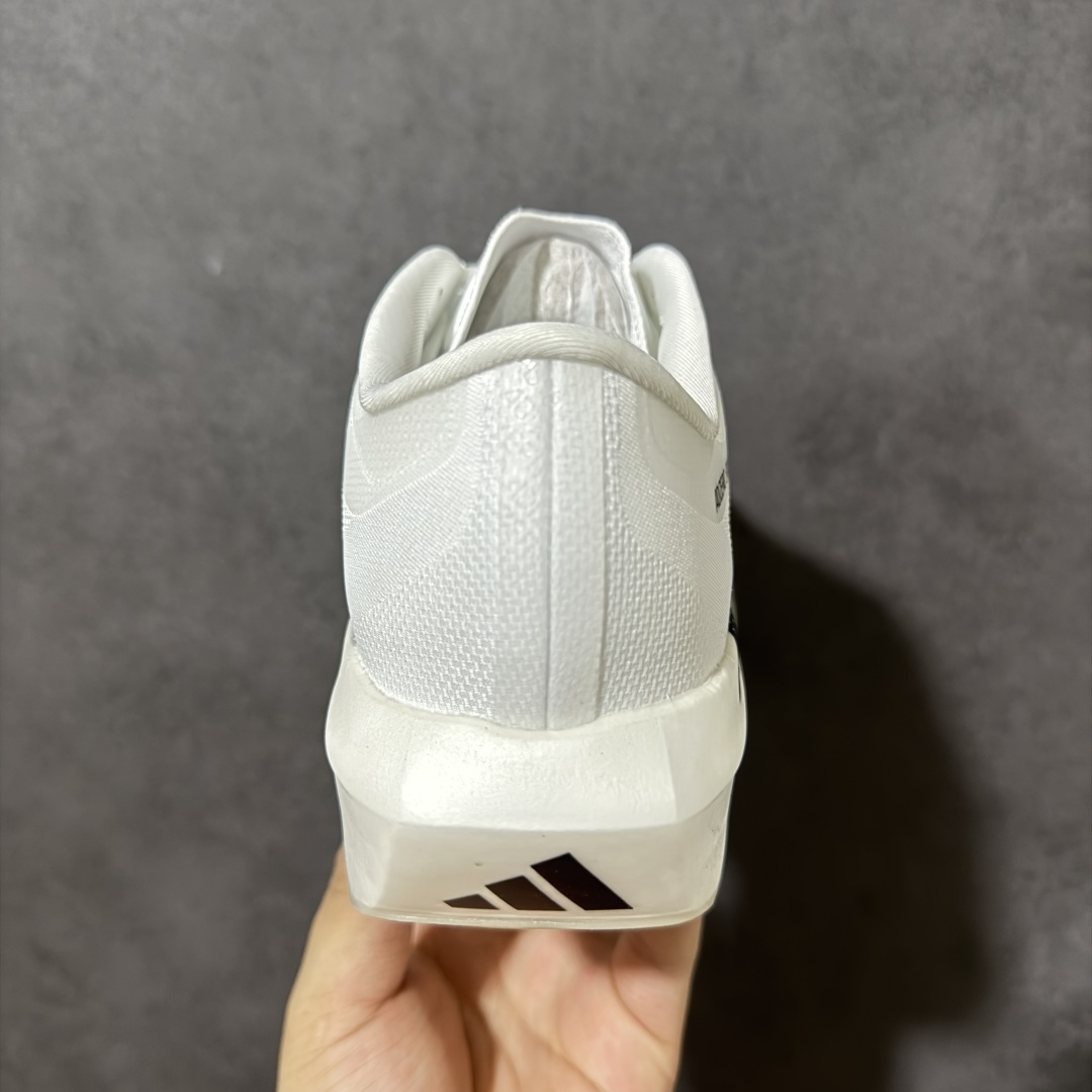 图片[4]-【TD版本】Adidas Adizero Evo SL 2 阿迪超轻透气缓震跑鞋 整体外观造型与adiZero Adios Pro EVO 1非常相似 中底配置方面搭载全掌Lightstrike Pro 鞋面采用透气网面示人 契合日常训练鞋的定位 更加耐用 外底给到了马牌橡胶 及上代竞速旗舰adidas Adizero Adios Pro 3区域分布 货号： DF6206 尺码：36-45-选品中心