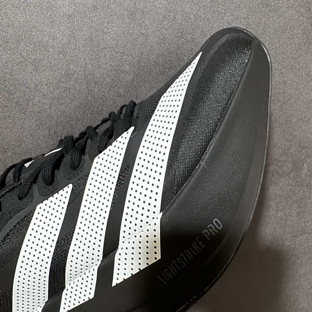 图片[8]-【TD版本】Adidas Adizero Evo SL 2 阿迪超轻透气缓震跑鞋 整体外观造型与adiZero Adios Pro EVO 1非常相似 中底配置方面搭载全掌Lightstrike Pro 鞋面采用透气网面示人 契合日常训练鞋的定位 更加耐用 外底给到了马牌橡胶 及上代竞速旗舰adidas Adizero Adios Pro 3区域分布 货号： JD7128 尺码：36-45-选品中心