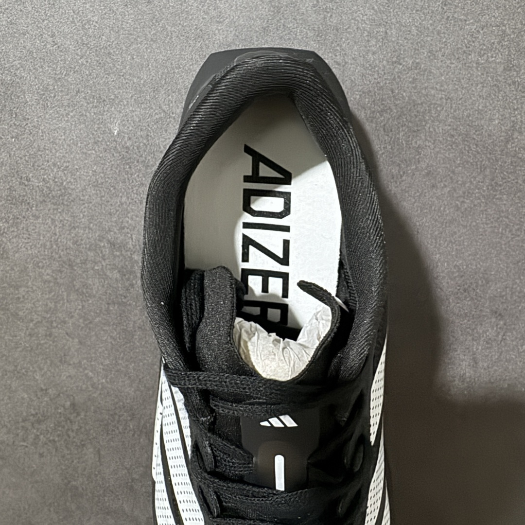 图片[6]-【TD版本】Adidas Adizero Evo SL 2 阿迪超轻透气缓震跑鞋 整体外观造型与adiZero Adios Pro EVO 1非常相似 中底配置方面搭载全掌Lightstrike Pro 鞋面采用透气网面示人 契合日常训练鞋的定位 更加耐用 外底给到了马牌橡胶 及上代竞速旗舰adidas Adizero Adios Pro 3区域分布 货号： JD7128 尺码：36-45-选品中心