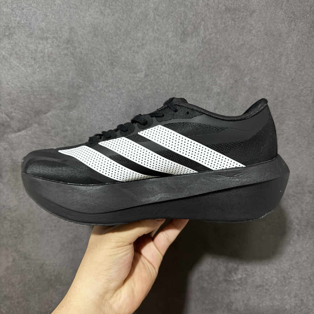 图片[2]-【TD版本】Adidas Adizero Evo SL 2 阿迪超轻透气缓震跑鞋 整体外观造型与adiZero Adios Pro EVO 1非常相似 中底配置方面搭载全掌Lightstrike Pro 鞋面采用透气网面示人 契合日常训练鞋的定位 更加耐用 外底给到了马牌橡胶 及上代竞速旗舰adidas Adizero Adios Pro 3区域分布 货号： JD7128 尺码：36-45-选品中心