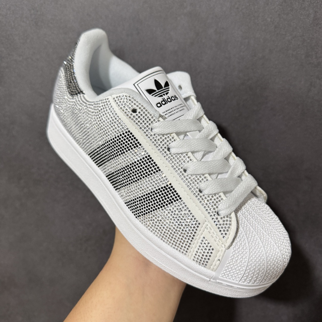 图片[3]-【公司级】Adidas Originals Superstar贝壳头系列 阿迪达斯 三叶草低帮经典百搭休闲运动板鞋 货号：IH4205 尺码：35.5 36 36.5 37 38 38.5 39 40 40.5 41 42 42.5 43 44 45-选品中心