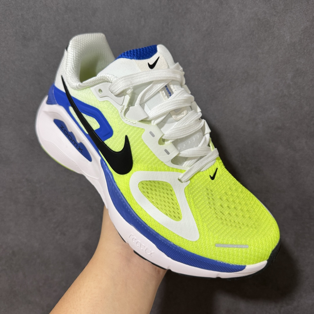 图片[3]-【公司级】NIKE STRUCTURE PLUS 耐克 舒适减震防滑 低帮跑步鞋 全掌ReactX泡绵中底 前掌和后跟还配备了Air Zoom气垫单元 据说跑起来更快更舒适哦 这次最大的升级点 首次引入了ReactX泡绵 货号：HQ3049-500 尺码：40-45-选品中心