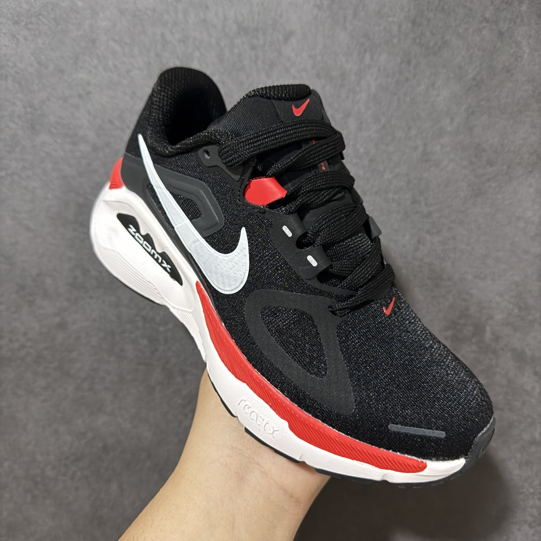 图片[3]-【公司级】NIKE STRUCTURE PLUS 耐克 舒适减震防滑 低帮跑步鞋 全掌ReactX泡绵中底 前掌和后跟还配备了Air Zoom气垫单元 据说跑起来更快更舒适哦 这次最大的升级点 首次引入了ReactX泡绵 货号：HQ3049-500 尺码：36-45-选品中心