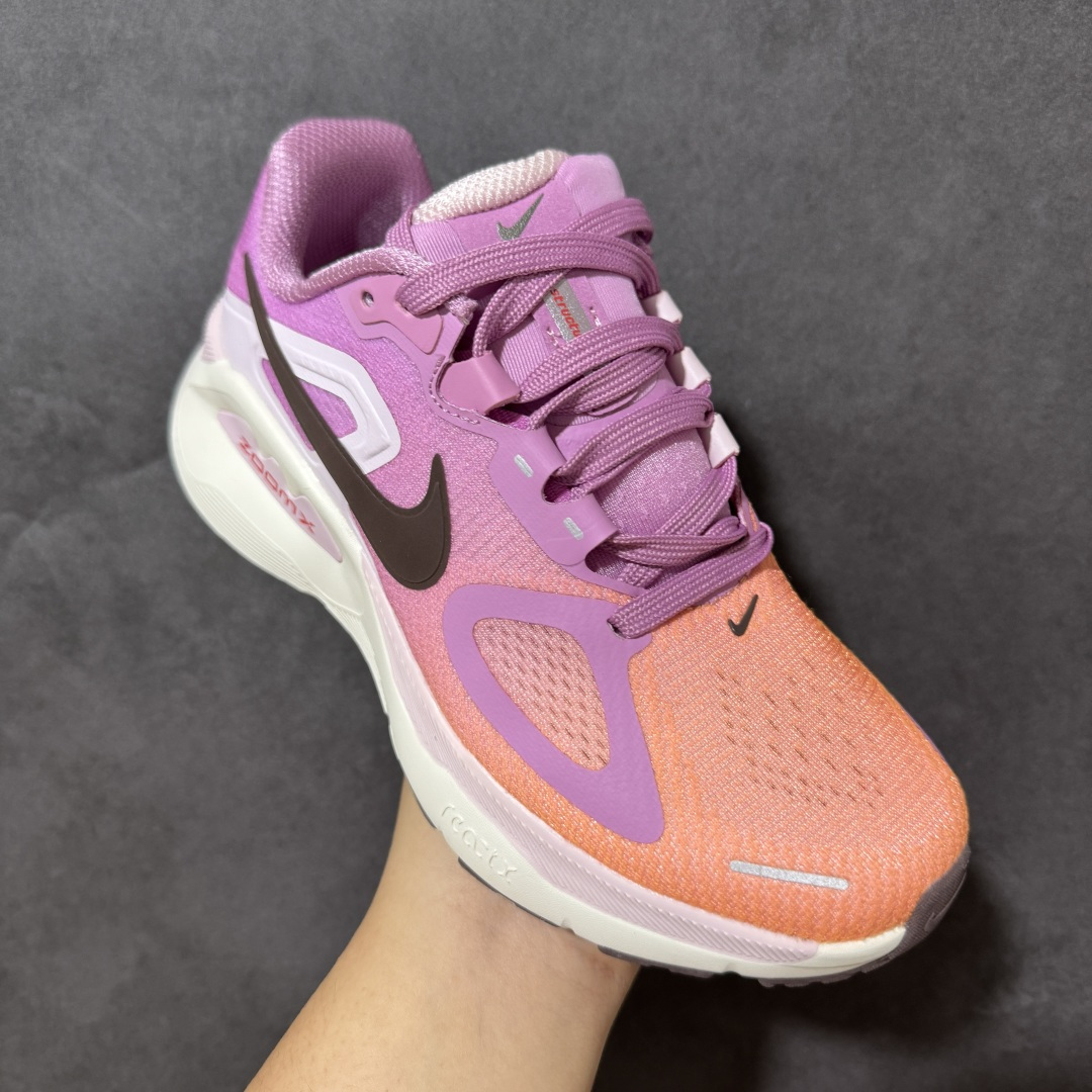 图片[3]-【公司级】NIKE STRUCTURE PLUS 耐克 舒适减震防滑 低帮跑步鞋 全掌ReactX泡绵中底 前掌和后跟还配备了Air Zoom气垫单元 据说跑起来更快更舒适哦 这次最大的升级点 首次引入了ReactX泡绵 货号：HQ3049-500 尺码：36-39-选品中心