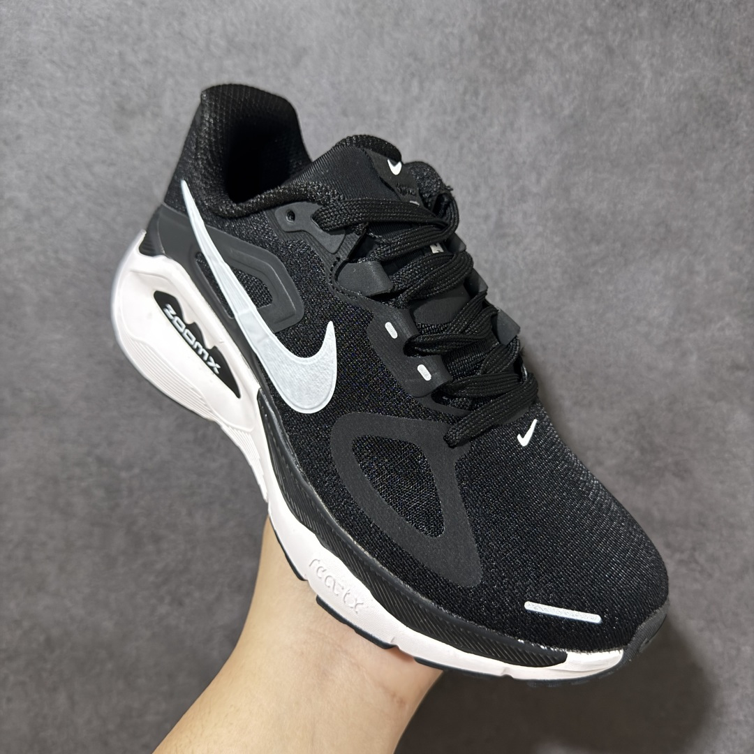 NIKE STRUCTURE PLUS 耐克 舒适减震防滑 低帮跑步鞋 全掌ReactX泡绵中底 前掌和后跟还配备了Ai NIKE STRUCTURE PLUS 耐克 舒适减震防滑 低帮跑步鞋 全掌ReactX泡绵中底 前掌和后跟还配备了Ai