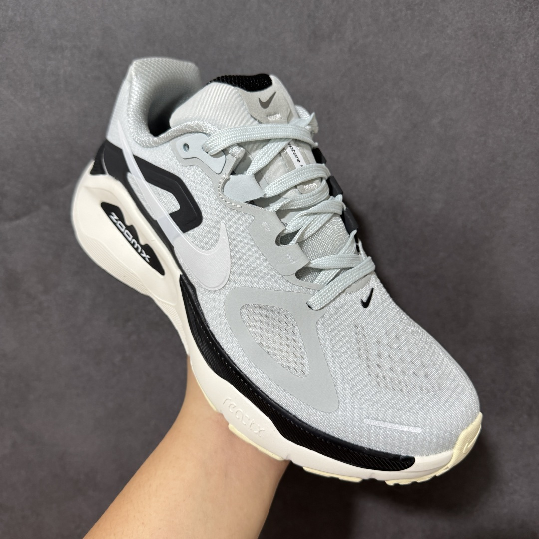 图片[3]-【公司级】NIKE STRUCTURE PLUS 耐克 舒适减震防滑 低帮跑步鞋 全掌ReactX泡绵中底 前掌和后跟还配备了Air Zoom气垫单元 据说跑起来更快更舒适哦 这次最大的升级点 首次引入了ReactX泡绵 货号：HQ3049-500 尺码：36-45-选品中心