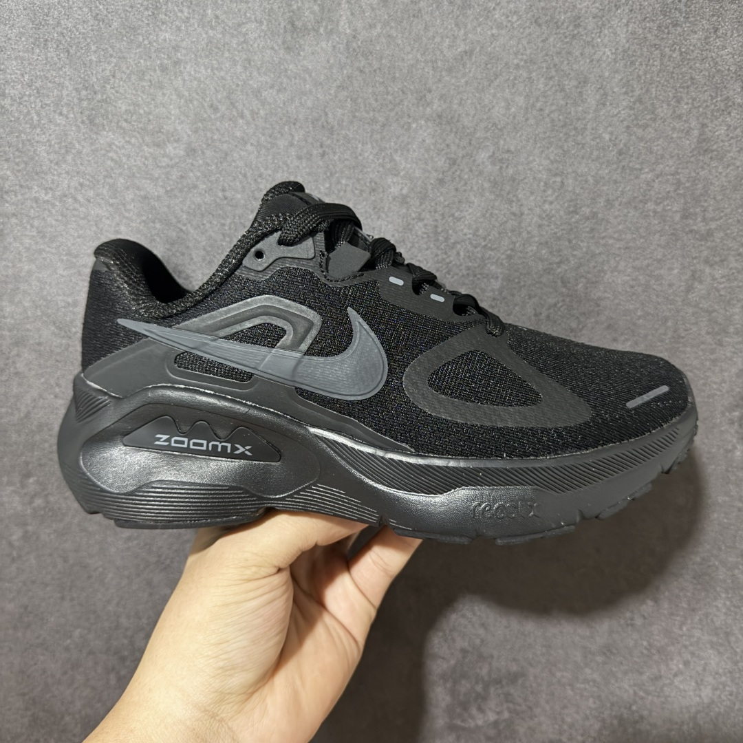 【公司级】NIKE STRUCTURE PLUS 耐克 舒适减震防滑 低帮跑步鞋 全掌ReactX泡绵中底 前掌和后跟还配备了Air Zoom气垫单元 据说跑起来更快更舒适哦 这次最大的升级点 首次引入了ReactX泡绵 货号:HQ3049-500 尺码:36-45-选品中心