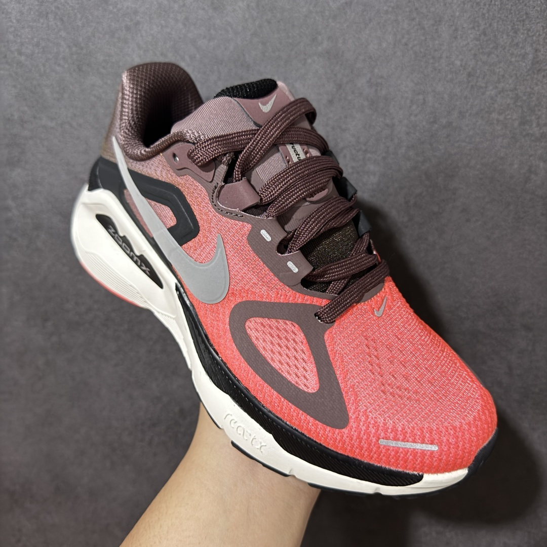 图片[3]-【公司级】NIKE STRUCTURE PLUS 耐克 舒适减震防滑 低帮跑步鞋 全掌ReactX泡绵中底 前掌和后跟还配备了Air Zoom气垫单元 据说跑起来更快更舒适哦 这次最大的升级点 首次引入了ReactX泡绵 货号：HQ3049-500 尺码：36-45-选品中心