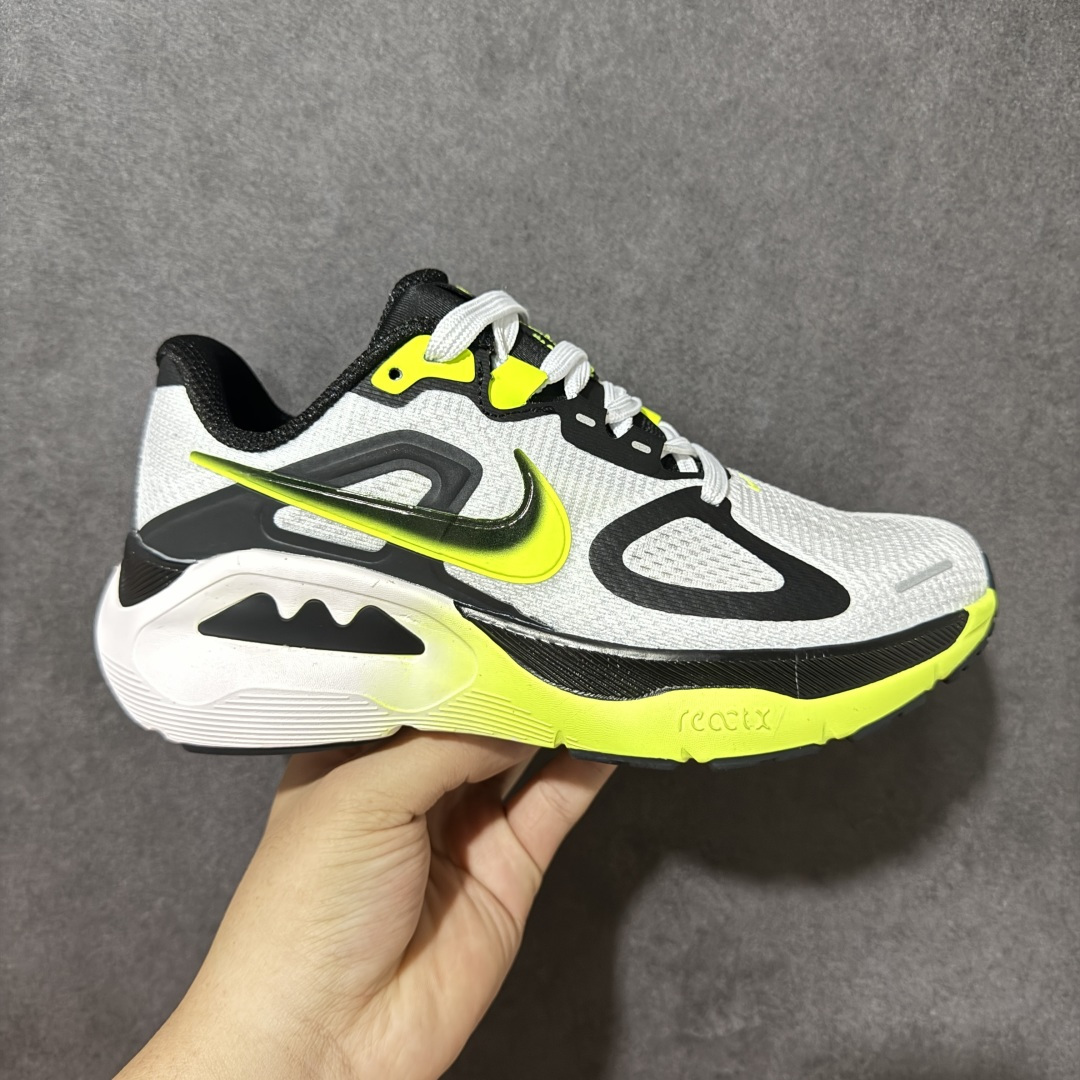 【公司级】NIKE STRUCTURE PLUS 耐克 舒适减震防滑 低帮跑步鞋 全掌ReactX泡绵中底 前掌和后跟还配备了Air Zoom气垫单元 据说跑起来更快更舒适哦 这次最大的升级点 首次引入了ReactX泡绵 货号：HQ3049-500 尺码：36-45-选品中心
