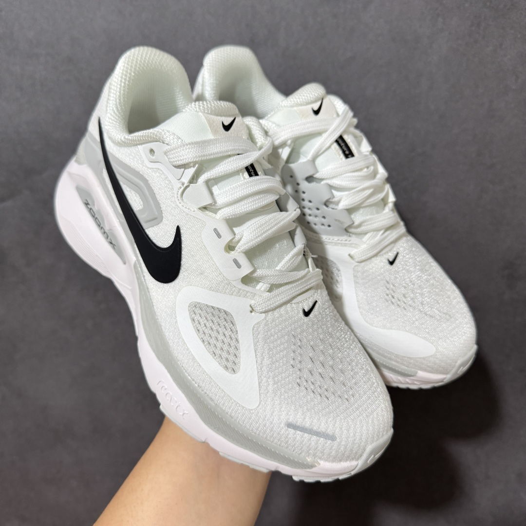 图片[7]-【公司级】NIKE STRUCTURE PLUS 耐克 舒适减震防滑 低帮跑步鞋 全掌ReactX泡绵中底 前掌和后跟还配备了Air Zoom气垫单元 据说跑起来更快更舒适哦 这次最大的升级点 首次引入了ReactX泡绵 货号：HQ3049-500 尺码：36-45-选品中心