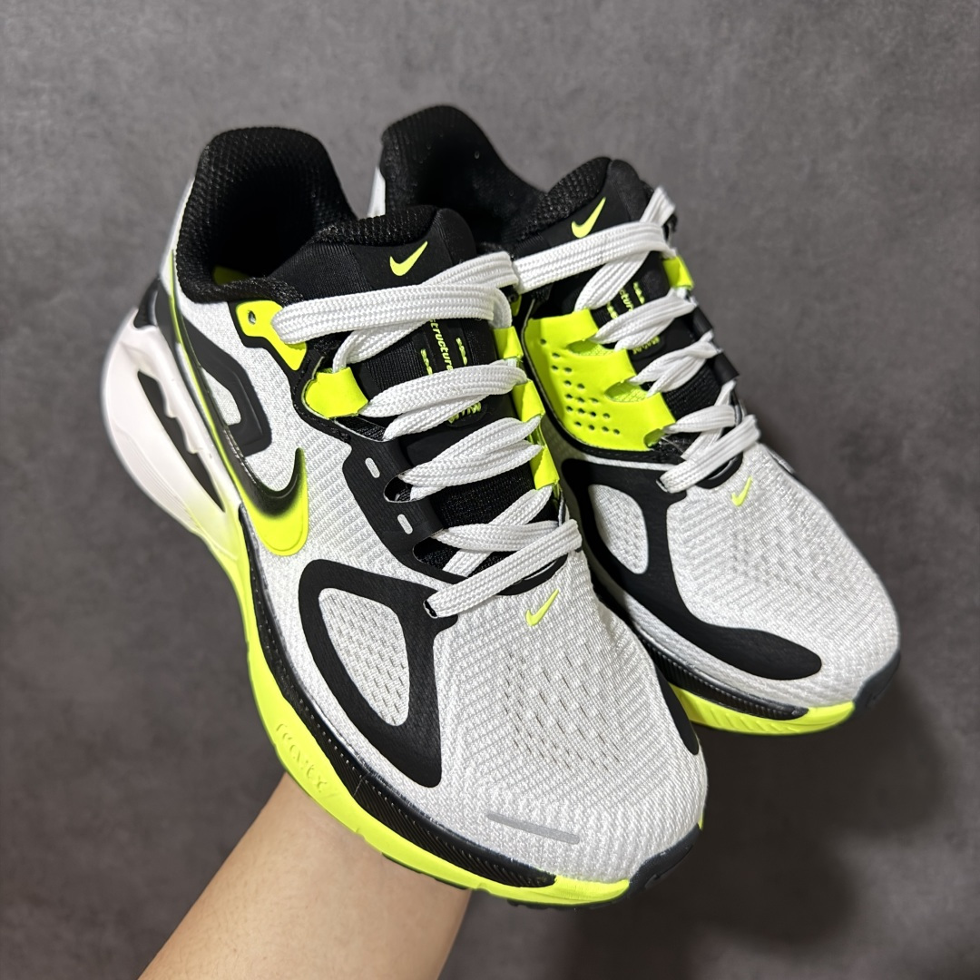 【公司级】NIKE STRUCTURE PLUS 耐克 舒适减震防滑 低帮跑步鞋 全掌ReactX泡绵中底 前掌和后跟还配备了Air Zoom气垫单元 据说跑起来更快更舒适哦 这次最大的升级点 首次引入了ReactX泡绵 货号：HQ3049-500 尺码：36-45-选品中心