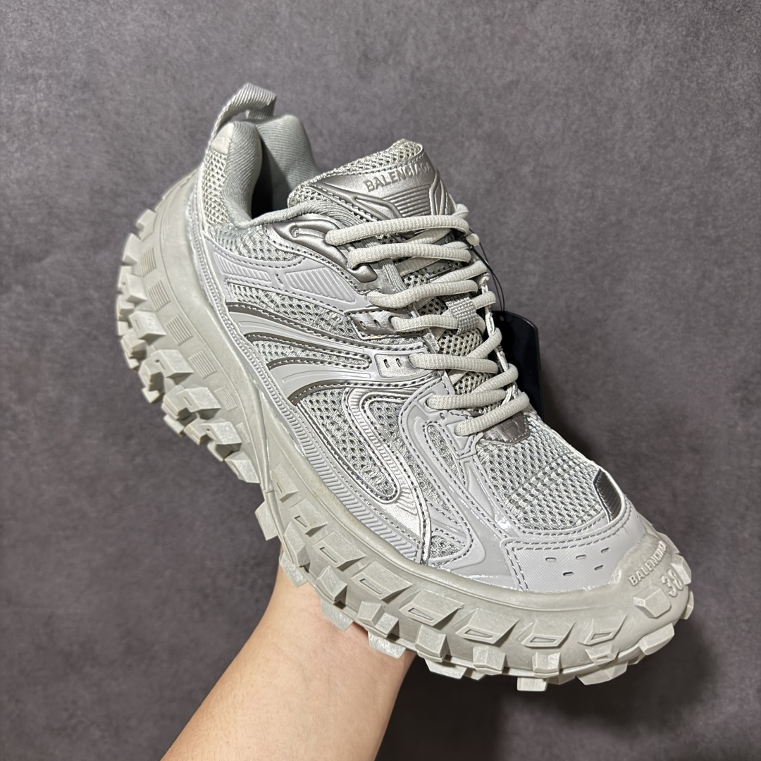 图片[3]-特价【GQ福利】纯原特价 BALENCIAGA Defender Rubber Platform Sneakers 卫士系列低帮坦克履带轮胎型越野户外增高厚底休闲运动慢跑鞋 货号：685613 W2RA6 1200 尺码：35 36 37 38 39 40 41 42 43 44 45 46-选品中心