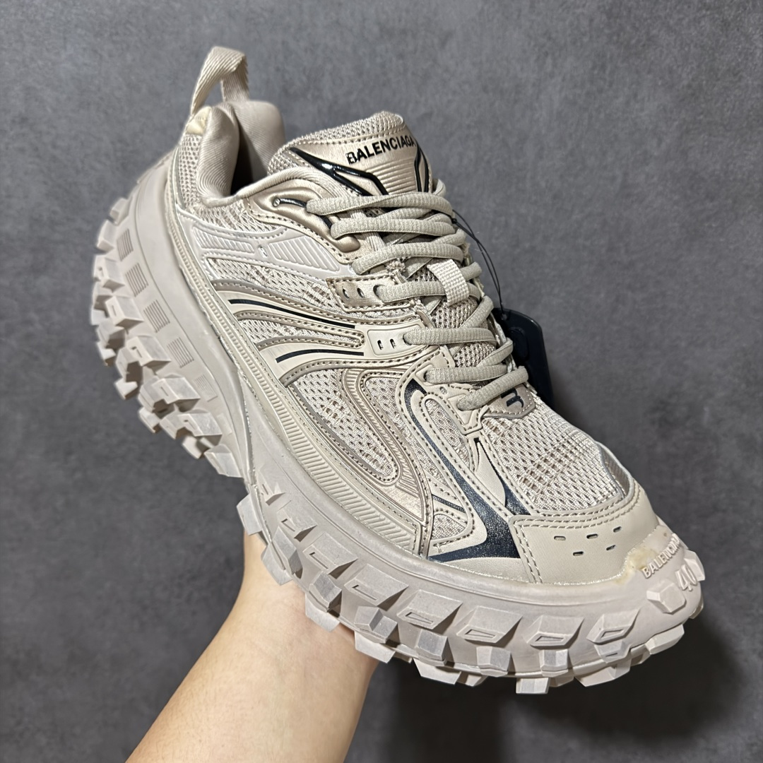 图片[3]-特价【GQ福利】纯原特价 BALENCIAGA Defender Rubber Platform Sneakers 卫士系列低帮坦克履带轮胎型越野户外增高厚底休闲运动慢跑鞋 货号：685611 W2RA6 9897 尺码：35 36 37 38 39 40 41 42 43 44 45 46-选品中心
