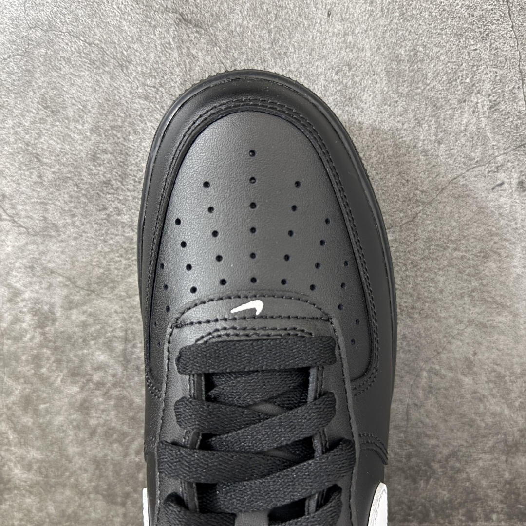 图片[5]-【LZ订单】NK Air Force 1 Low \’07 空军一号低帮经典板鞋 黑白 FZ0627-010 细节吊打市场其他代号版本 全鞋电脑针车 工整有序 原厂港宝加持完美还原灵魂版型 原盒原配从里到外百分百还原 原厂皮料 原标原盒 内置Sole气垫 中底白色背胶 中底划线 已经无限的接近公司 原厂楦头 原厂刺绣 后跟弧度修正 正确中底四线防伪 尺码：36 36.5 37.5 38 38.5 39 40 40.5 41 42 42.5 43 44 44.5 45 46 47.5-选品中心