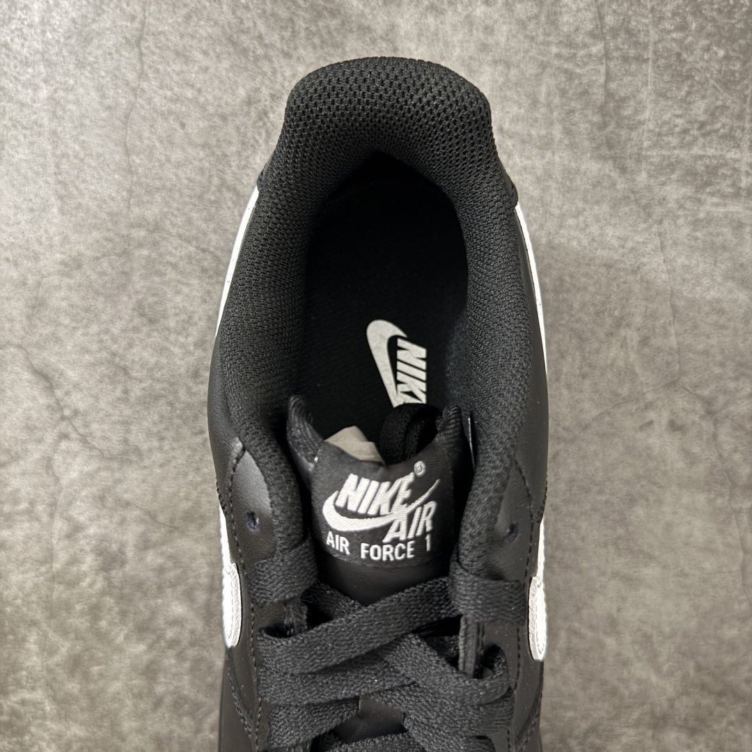图片[8]-【LZ订单】NK Air Force 1 Low \’07 空军一号低帮经典板鞋 黑白 FZ0627-010 细节吊打市场其他代号版本 全鞋电脑针车 工整有序 原厂港宝加持完美还原灵魂版型 原盒原配从里到外百分百还原 原厂皮料 原标原盒 内置Sole气垫 中底白色背胶 中底划线 已经无限的接近公司 原厂楦头 原厂刺绣 后跟弧度修正 正确中底四线防伪 尺码：36 36.5 37.5 38 38.5 39 40 40.5 41 42 42.5 43 44 44.5 45 46 47.5-选品中心