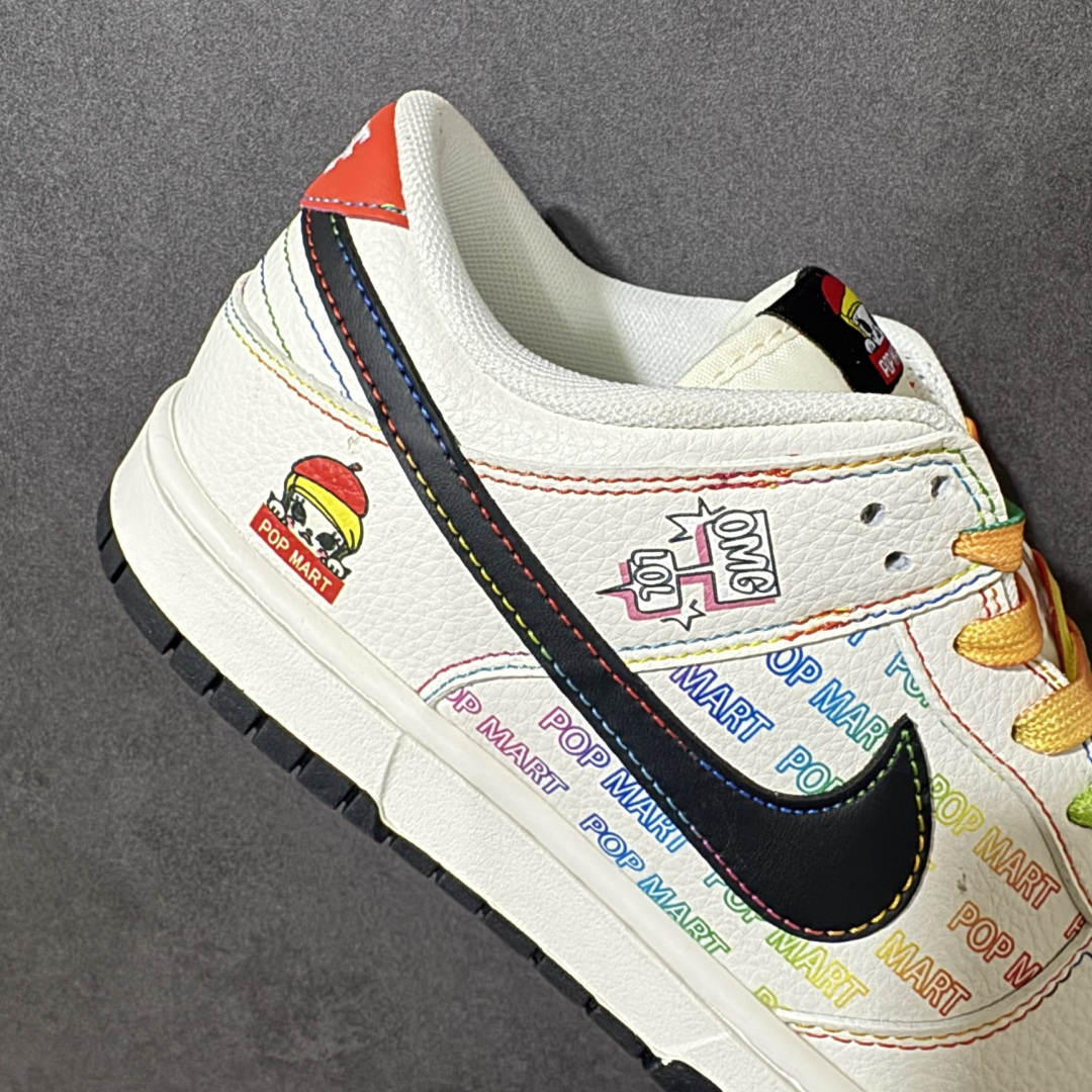 图片[7]-【公司级】Nike Dunk SB x POP Mart泡泡玛特 彩虹联名 头层皮 原版原面 真zoom气垫 正确版型 完美充正 微店平台专供 【挂件颜色随机不固定】 货号： HS9467-500 彩虹玩偶 尺码： 36 36.5 37.5 38 38.5 39 40 40.5 41 42 42.5 43 44 44.5 45 46-选品中心