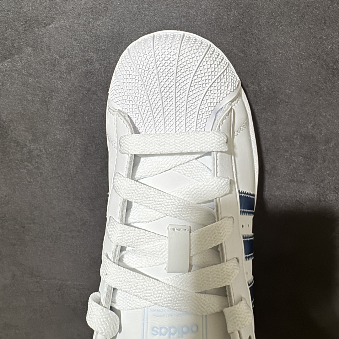 图片[5]-【公司级】阿迪达斯/三叶草Adidas Originals Superstar II 经典贝壳头古着系列低帮百搭休闲运动板鞋“白冰蓝” 货号：LA7739 尺码：35 36 36⅔ 37⅓ 38 38⅔ 39⅓ 40-选品中心