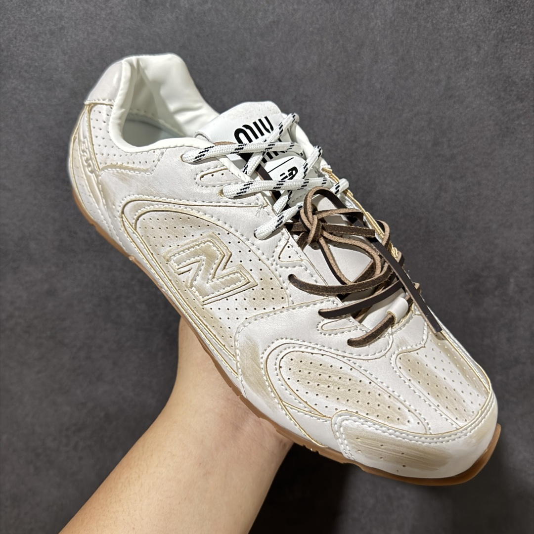 图片[3]-【公司级】MiuMiu缪缪 x New Balance NB530 联名复古运动休闲阿甘德训鞋 货号： ECAP523059B 尺码：36 36.5 37.5 38 38.5 39 40 40.5 41 42 42.5 43 44 44.5 45-选品中心